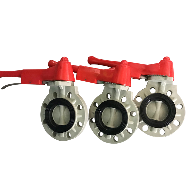 PPH手柄式(shi)蝶閥